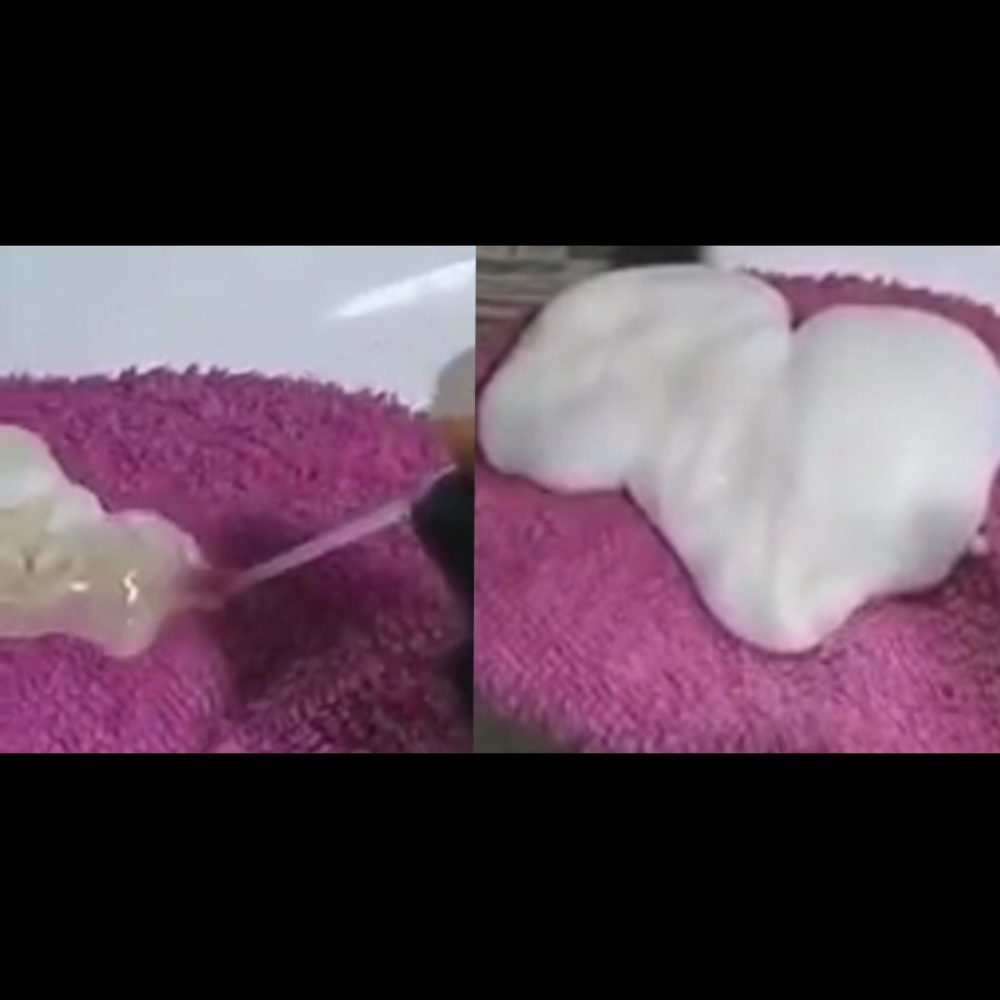 AMAZING LATHER.🌹FREE SPONGE VICTORIA SECRET 🌹Cloud Wash Or Body Shimmer. - Picture 3 of 5